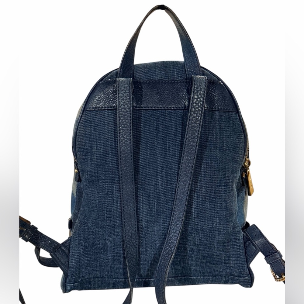 Michael Kors Denim Patchwork Backpack - image 4